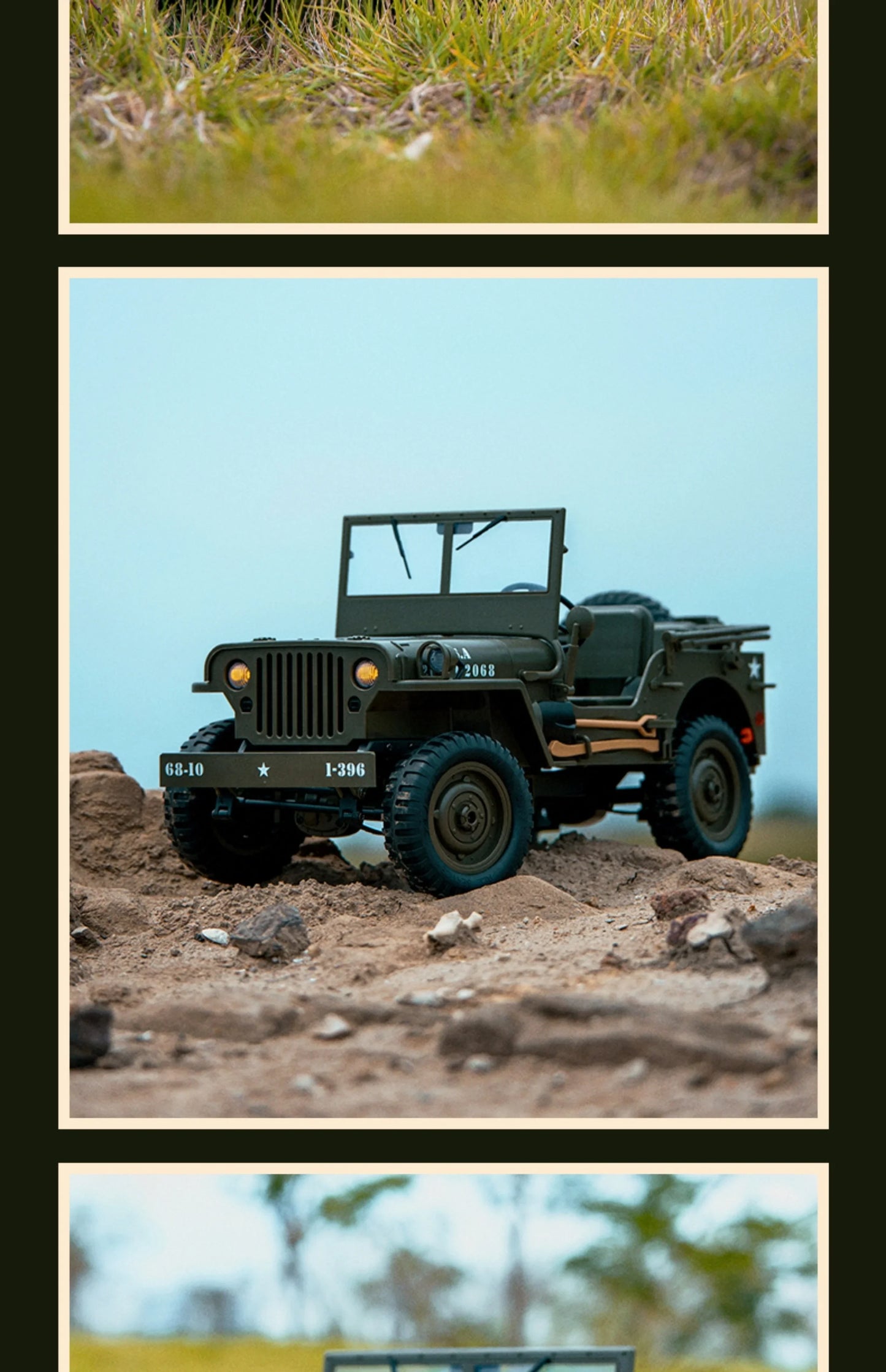 ๐ 1:10 Remote Control Jeep โ Adventure-Ready & Highly Detailed! ๐ฟ๐