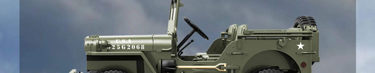 ๐ 1:10 Remote Control Jeep โ Adventure-Ready & Highly Detailed! ๐ฟ๐
