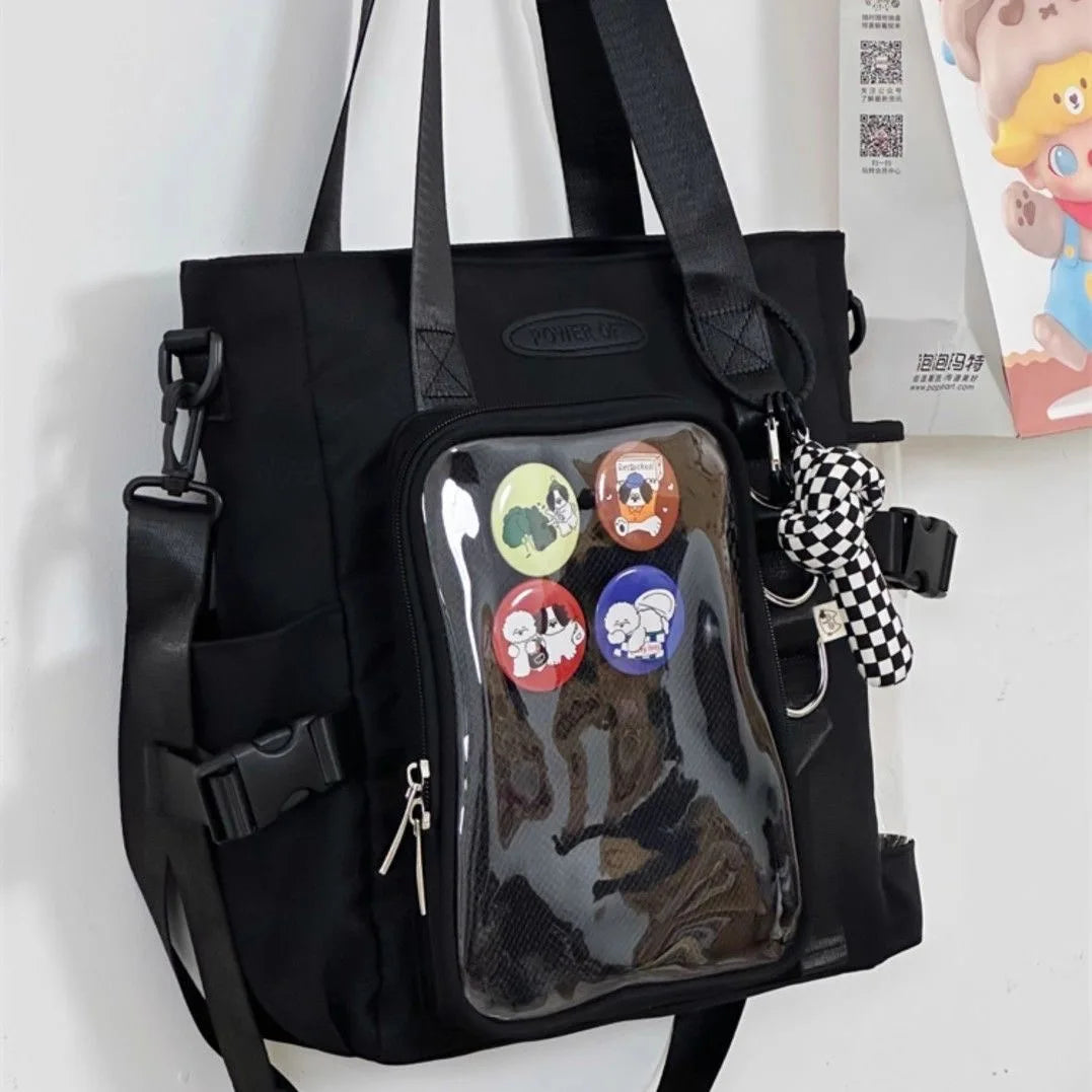 Kawaii Shoulder Bag Nylon Purses and Handbags Tote Crossbody Bags