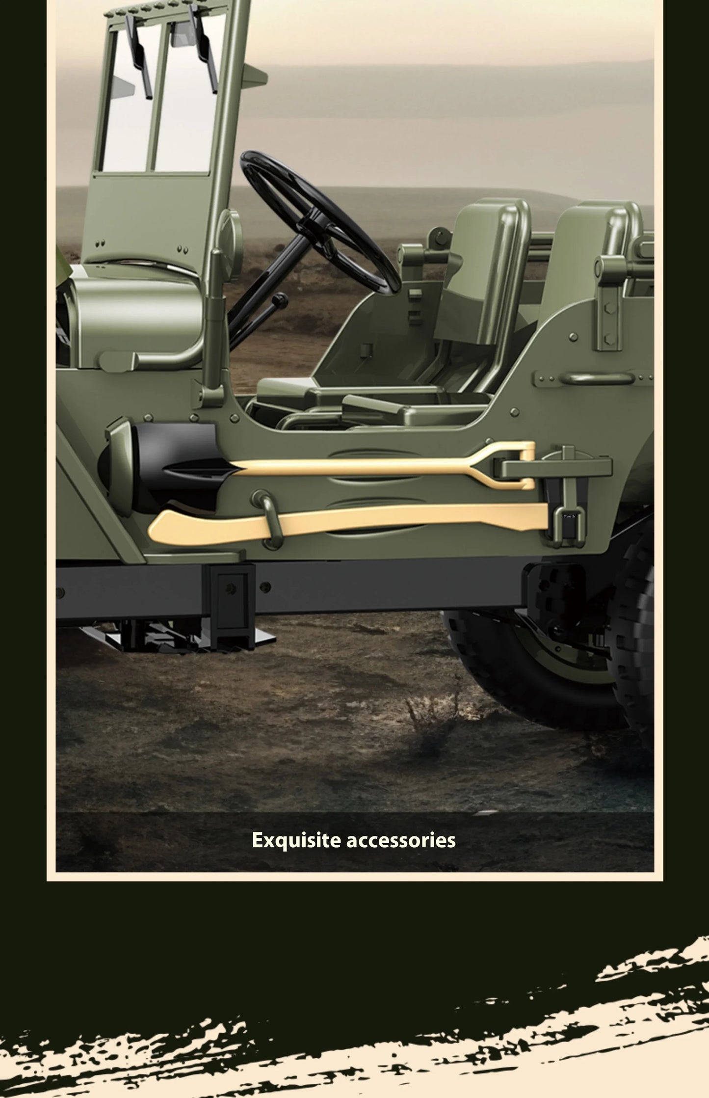 ๐ 1:10 Remote Control Jeep โ Adventure-Ready & Highly Detailed! ๐ฟ๐