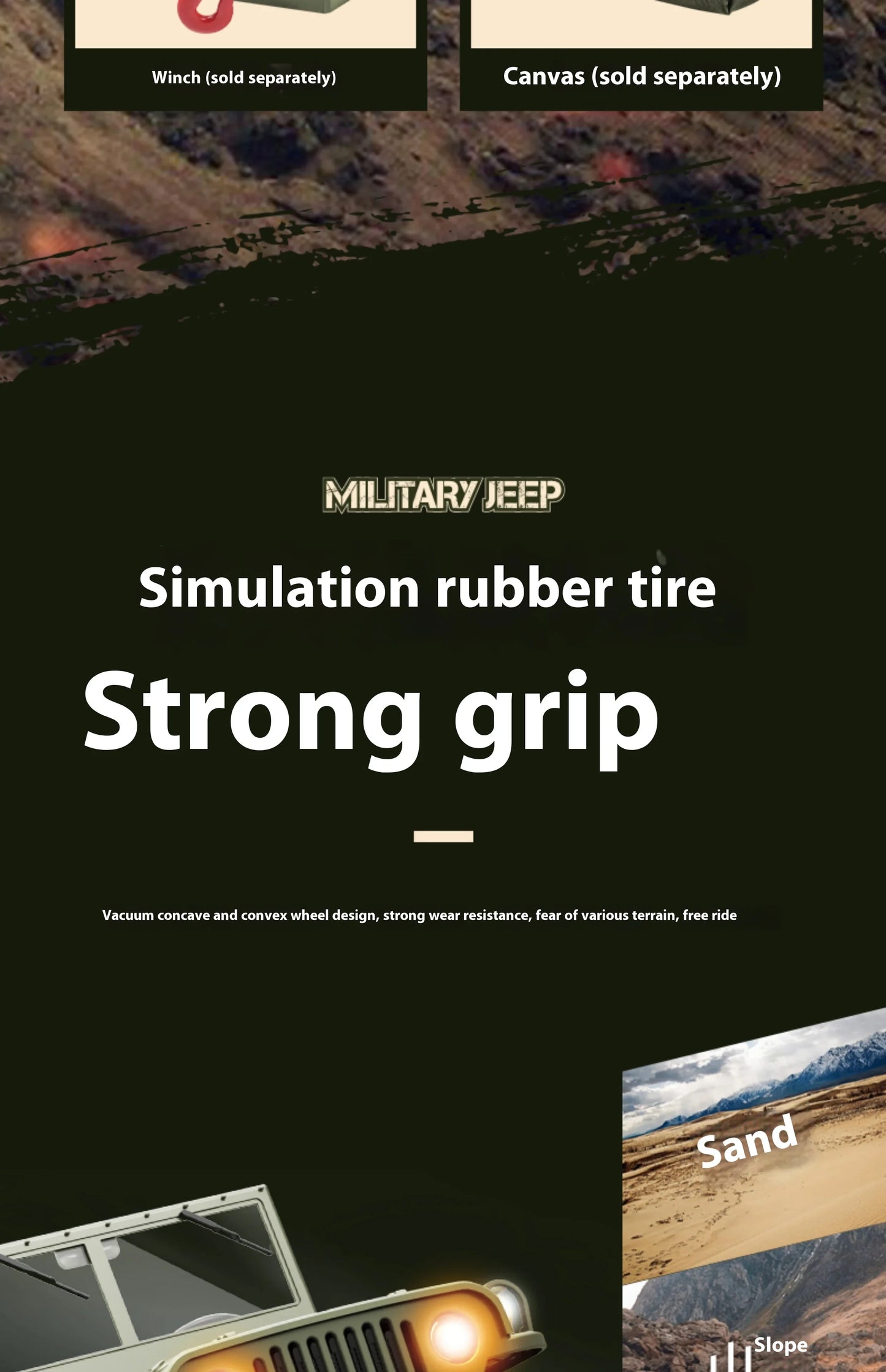 ๐ 1:10 Remote Control Jeep โ Adventure-Ready & Highly Detailed! ๐ฟ๐