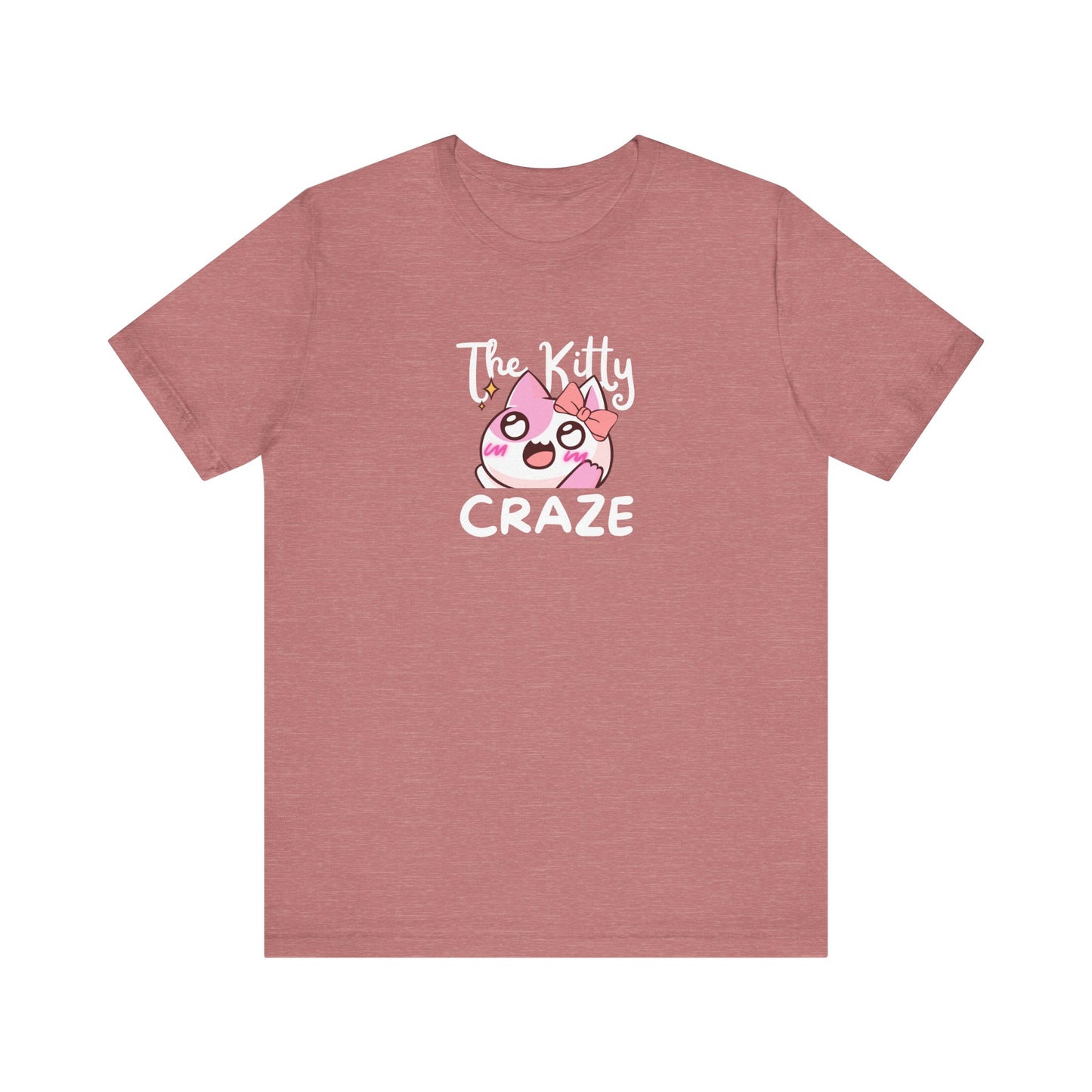 Kitty Craze Tee, Cat Lover Tee