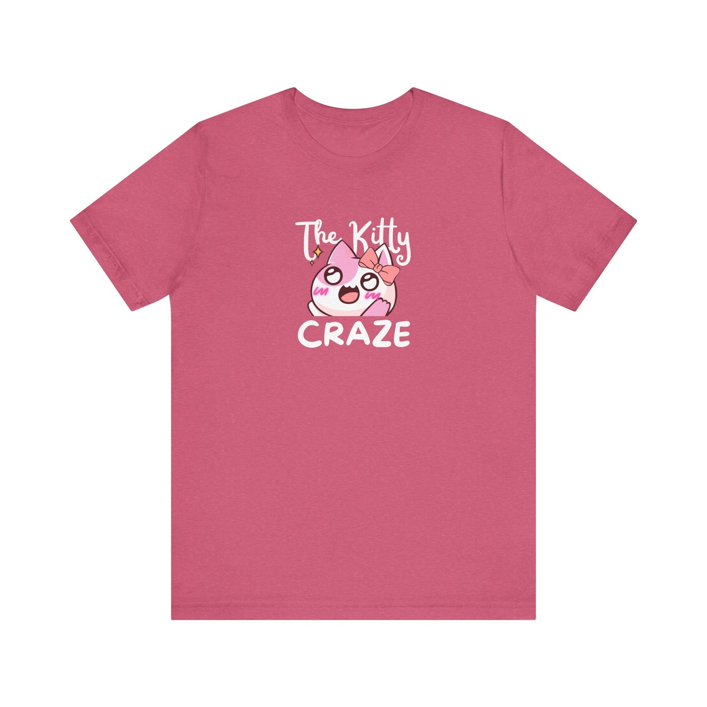 Kitty Craze Tee, Cat Lover Tee