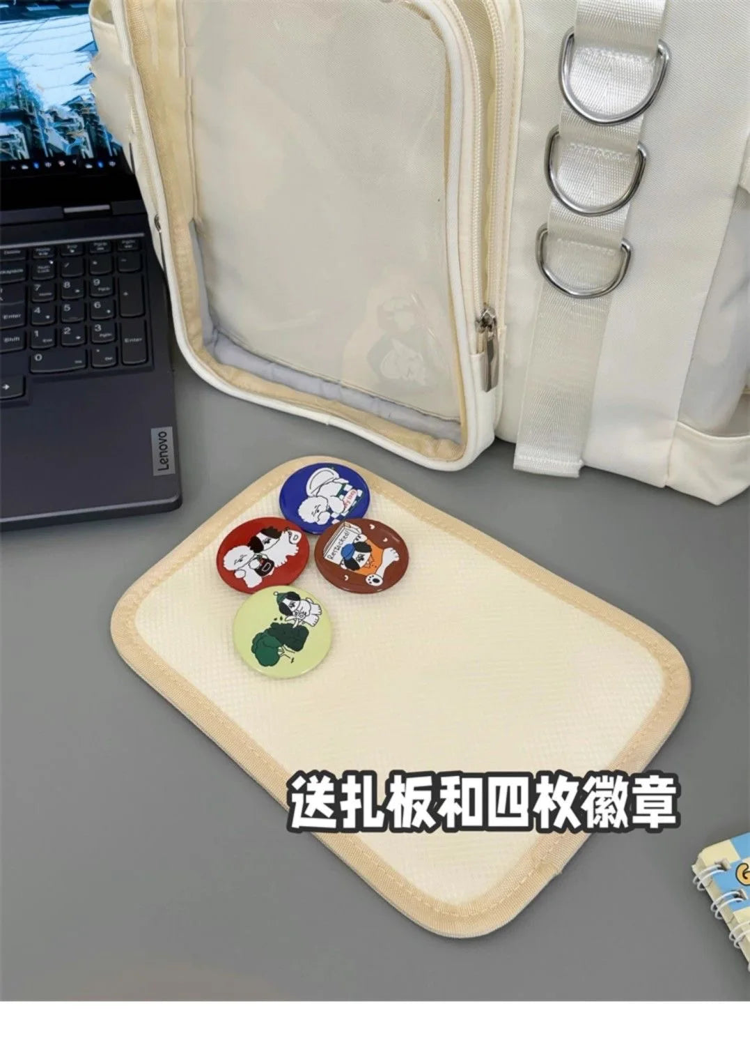 Kawaii Shoulder Bag Nylon Purses and Handbags Tote Crossbody Bags