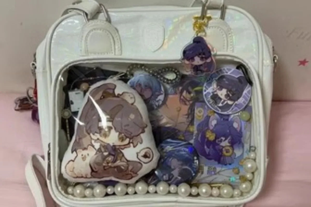 Cute Kawaii Crossbody Bags to Display Trinkets/Plushies