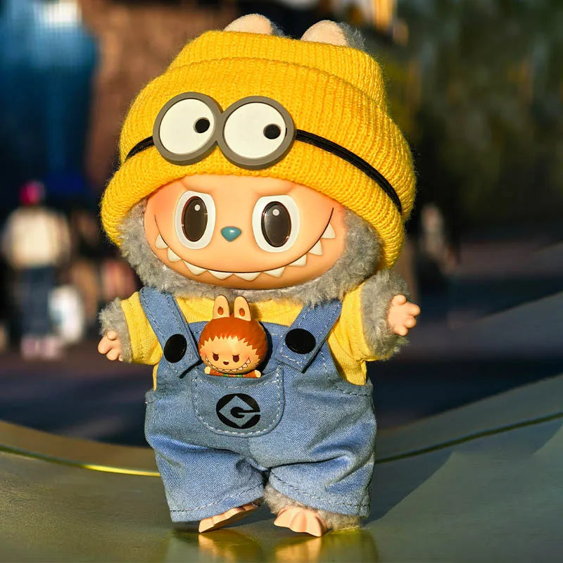 15cm Labubu Mario Cosplay (Doll Clothes only)