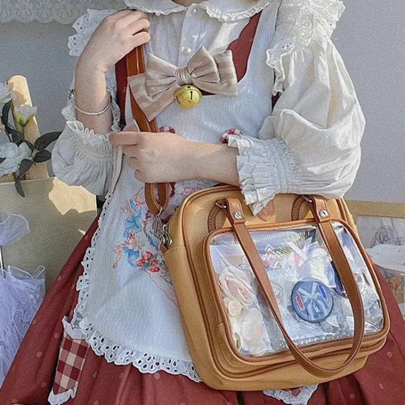 Cute Kawaii Crossbody Bags to Display Trinkets/Plushies
