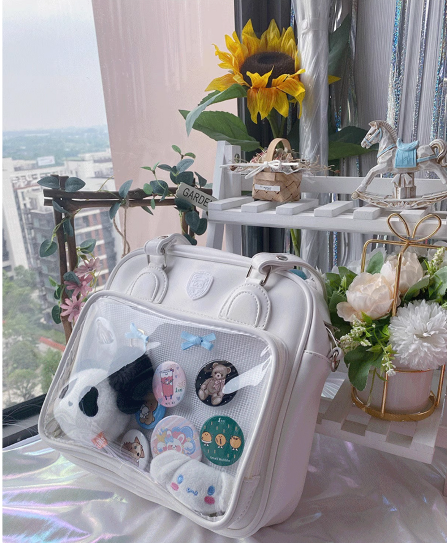 Cute Kawaii Crossbody Bags to Display Trinkets/Plushies