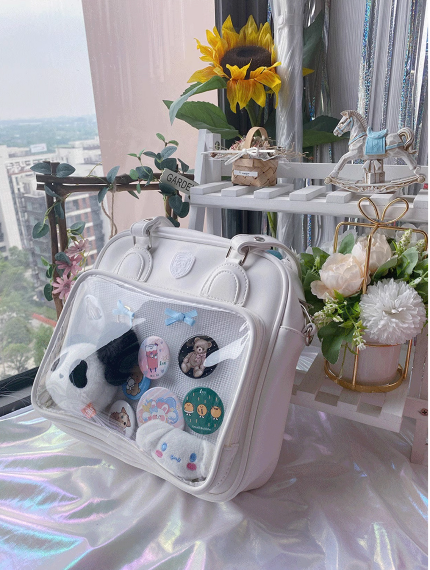 Cute Kawaii Crossbody Bags to Display Trinkets/Plushies