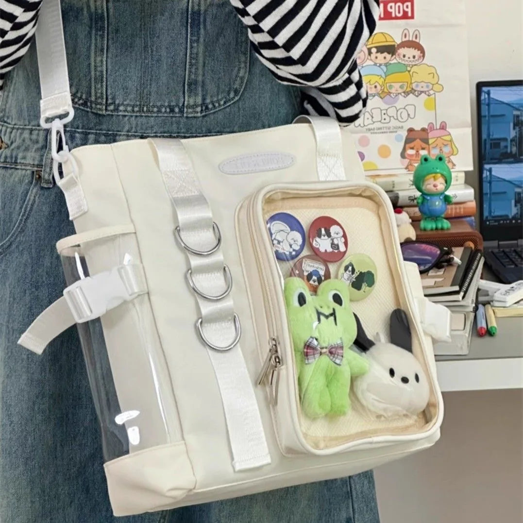 Kawaii Shoulder Bag Nylon Purses and Handbags Tote Crossbody Bags